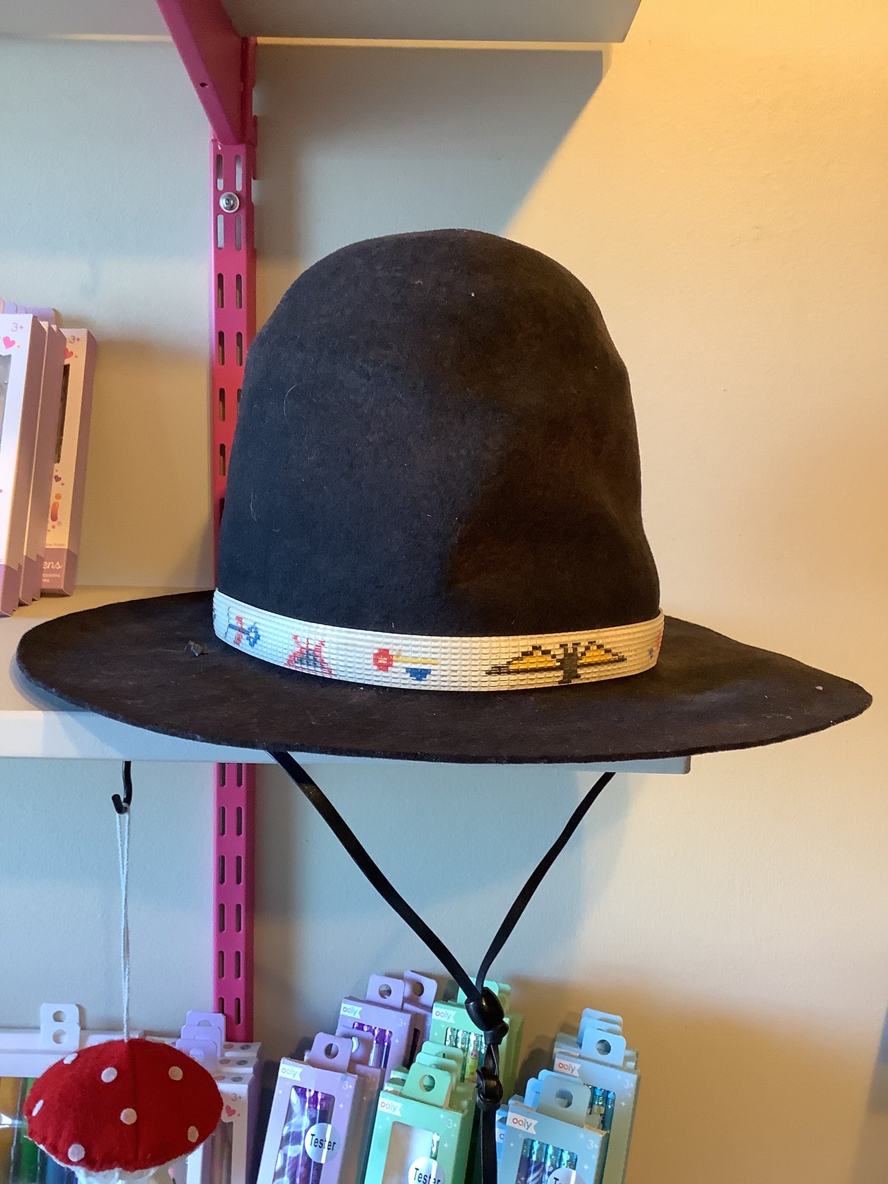 Flyby Provisions - Vintage Clothing - Vintage Indian Joe western cowboy hat