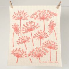 Kei & Molly - Sponge Cloth - Queen Anne's Lace (Dusty Rose)