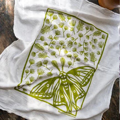 Kei & Molly - Tea Towel - Moth