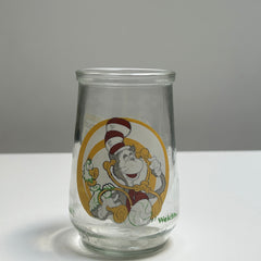 Apple vintage - glass- Cat in the hat