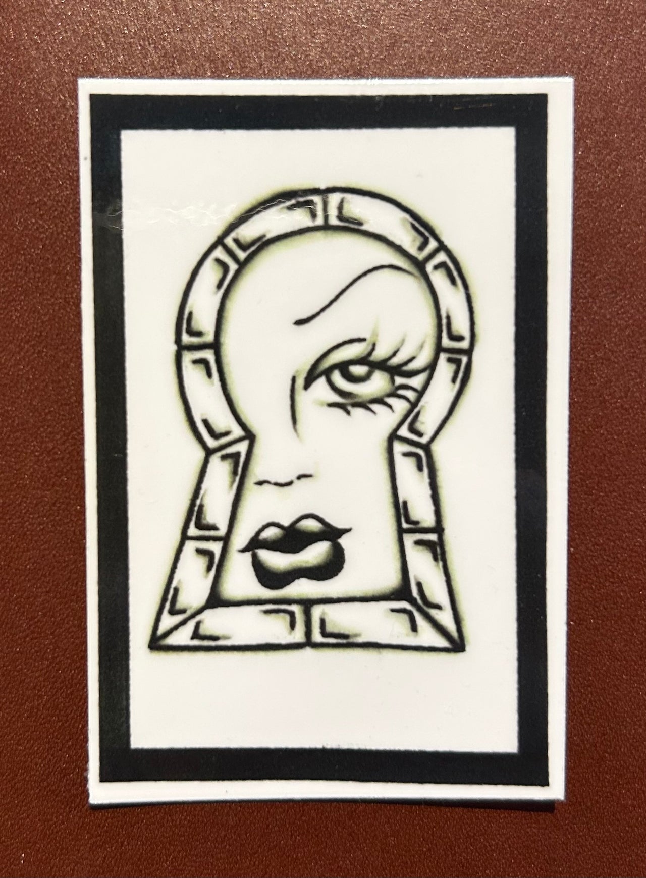 Doms sticker - Eye Keyhole