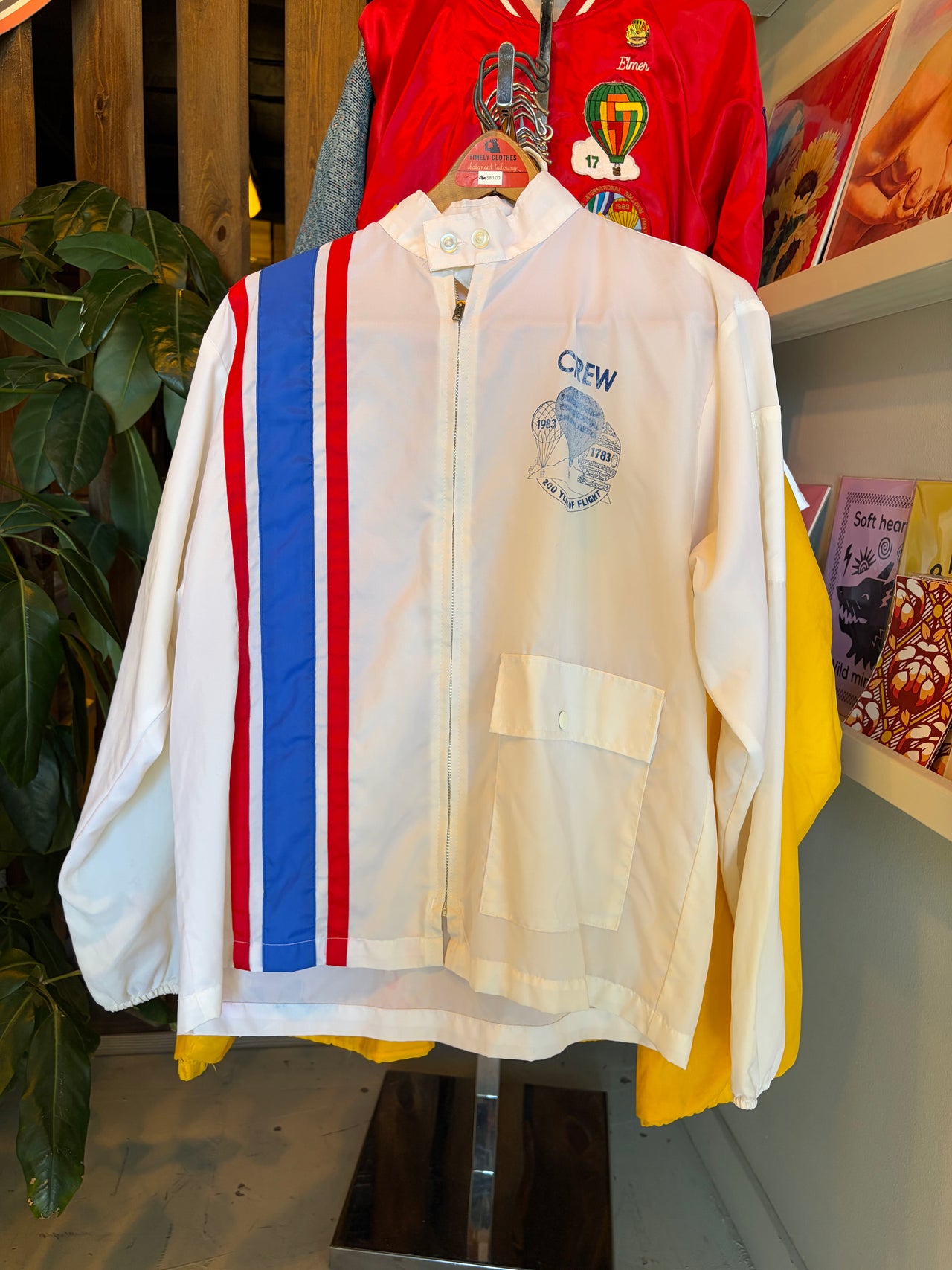 Vintage Balloon Fiesta Crew Windbreaker Jacket