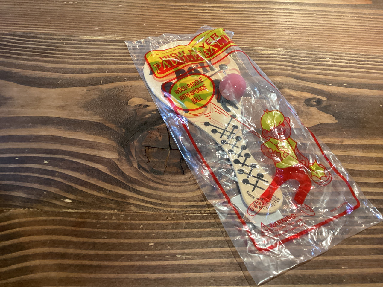 Toys - Wood Paddle Ball