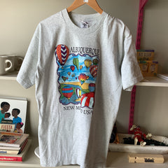 Flyby Provisions - Vintage Clothing - Vintage Abq Ballon Fiesta tee