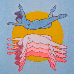 Caitlin Carcerano - Art - Floating Flying Falling' Framed
