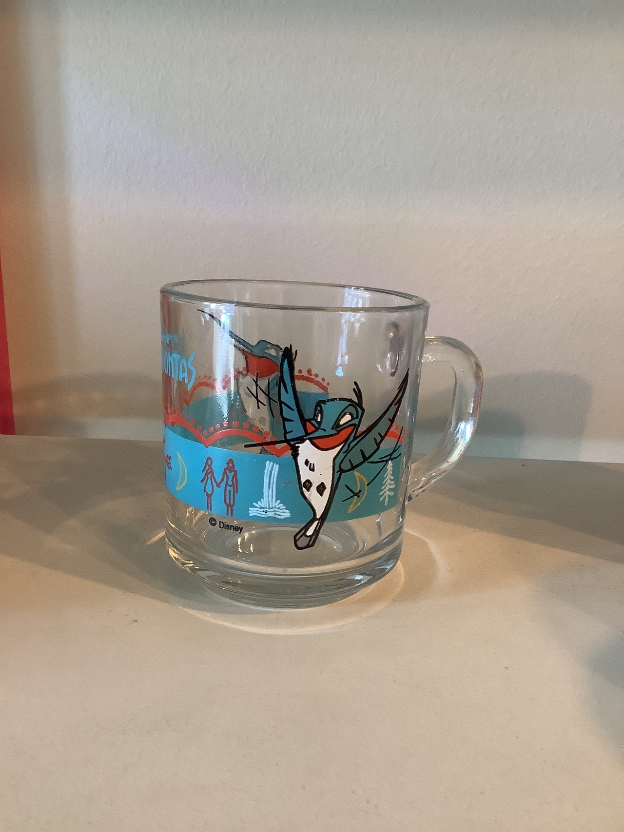 Vintage Glassware -  Vintage 90sDisney Pocahontas Glass Cup