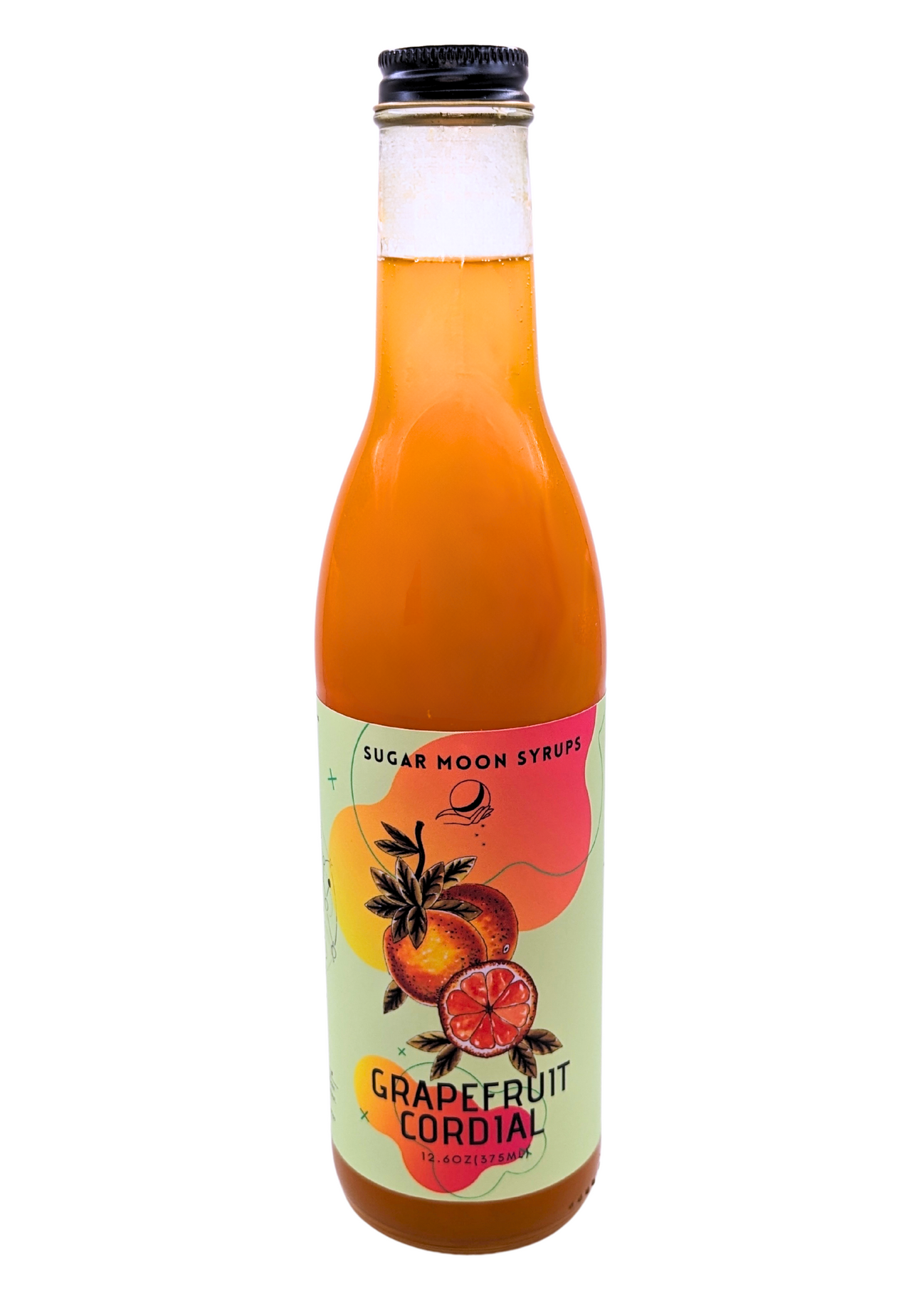 Sugar Moon Syrups - Grapefruit Cordial Syrup (12 oz)