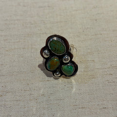 One Seed Designs - Kings Manassa Turquoise Ring - Size 7
