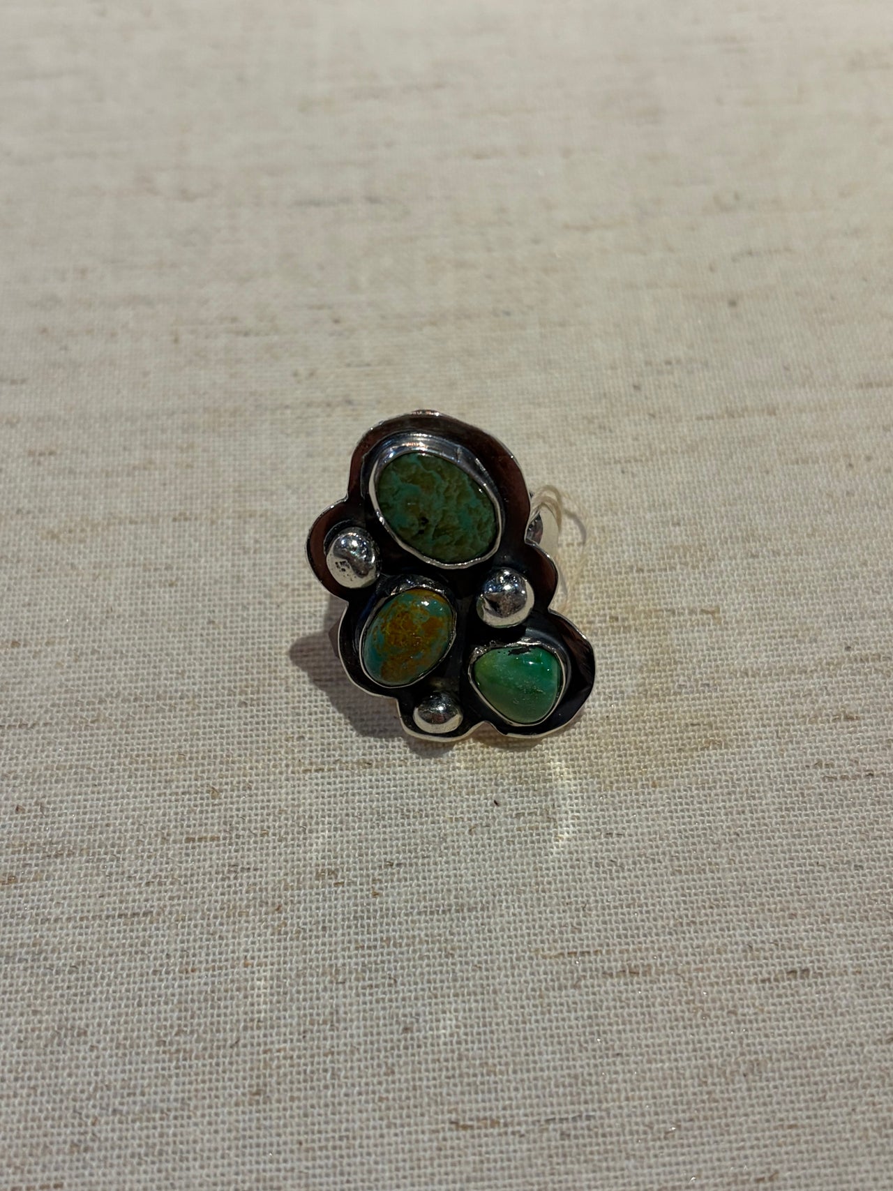 One Seed Designs - Kings Manassa Turquoise Ring - Size 7