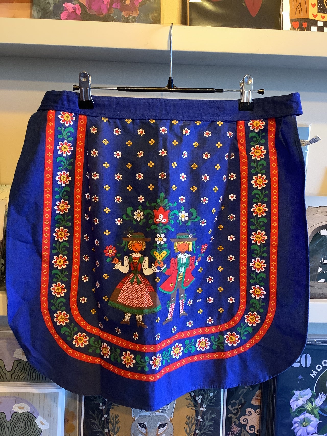 Vintage - German Folk Art Apron
