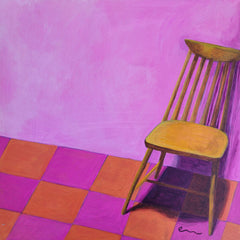 Emily Bharatiya - Original Artwork - No. 14 Chairs and Shadows Series