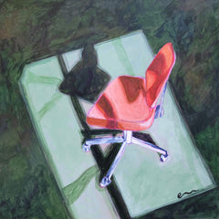 Emily Bharatiya - Original Artwork - No. 8 Chairs and Shadows Series