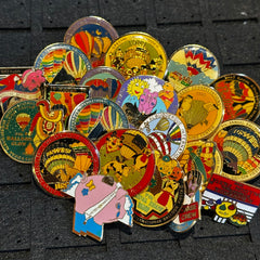 Vintage Collectable Balloon Fiesta Pins