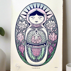 Yaudi xyz - Print - “Parthena”