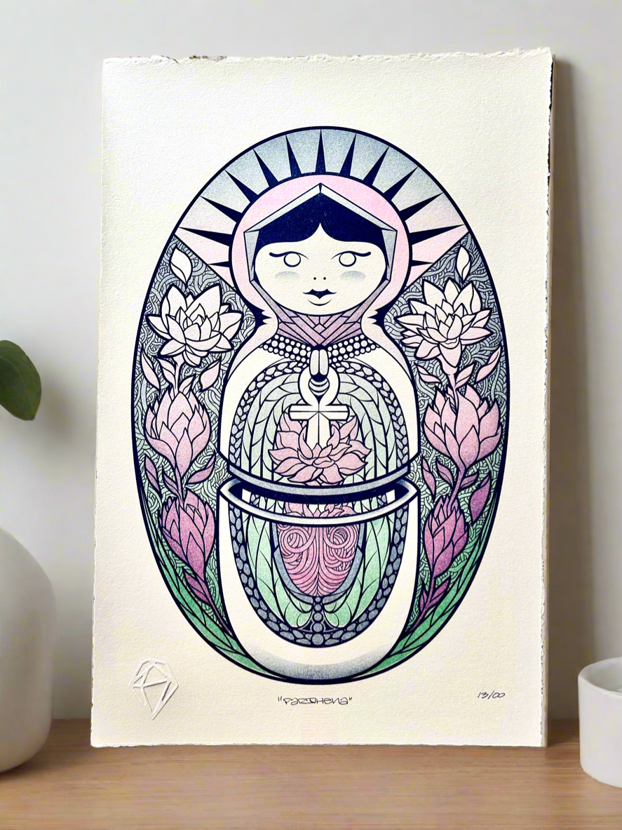 Yaudi xyz - Print - “Parthena”