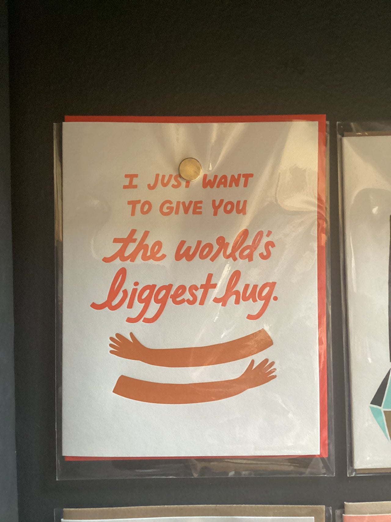 Odd Daughter - World's Biggest Hug Greeting Card