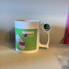 Vintage Glassware -  Vintage 2000 Discovery Network Mug