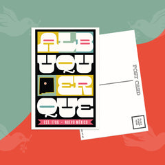 Albuquerque Collage Postcards