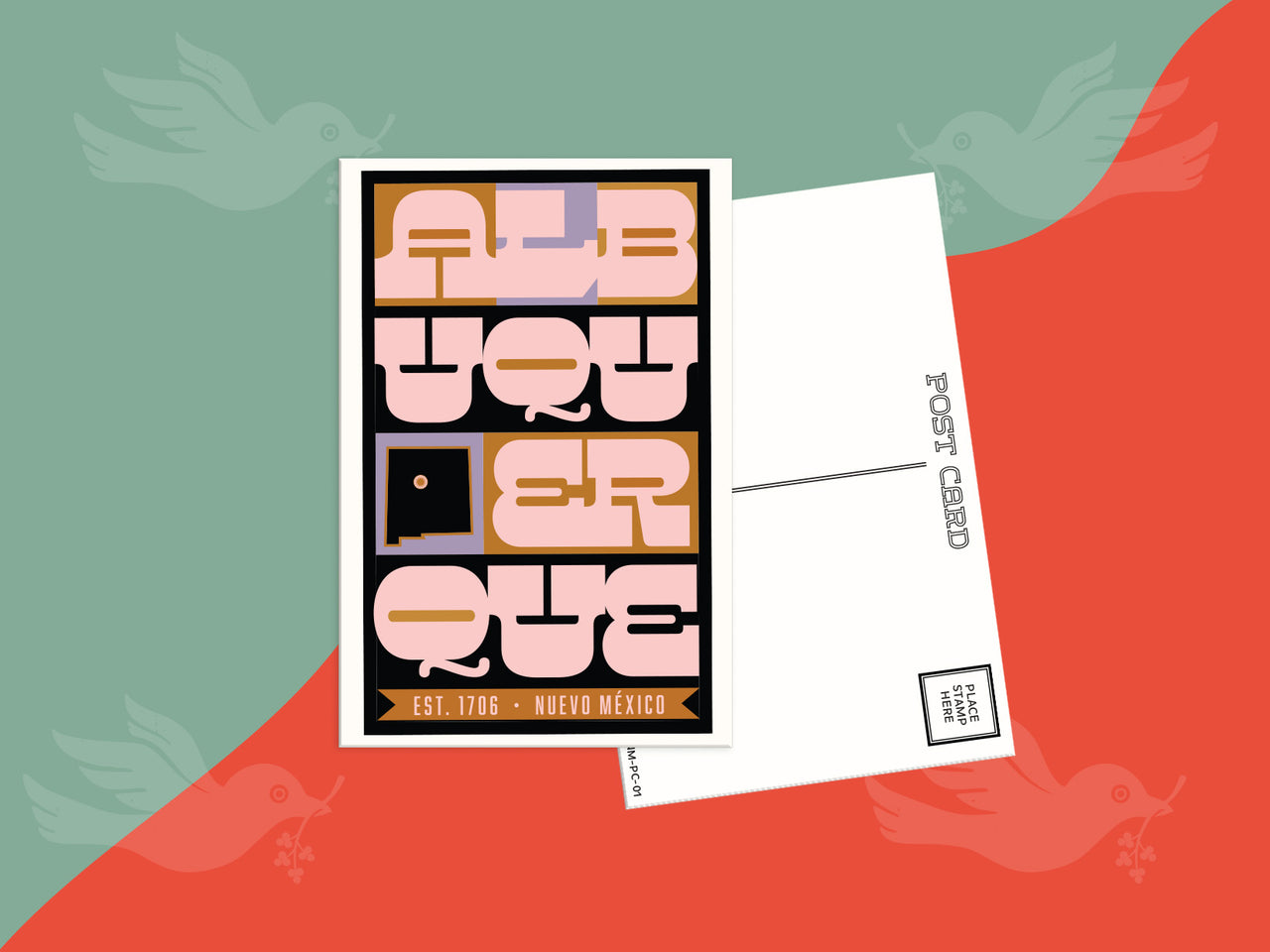 Albuquerque Collage Postcards