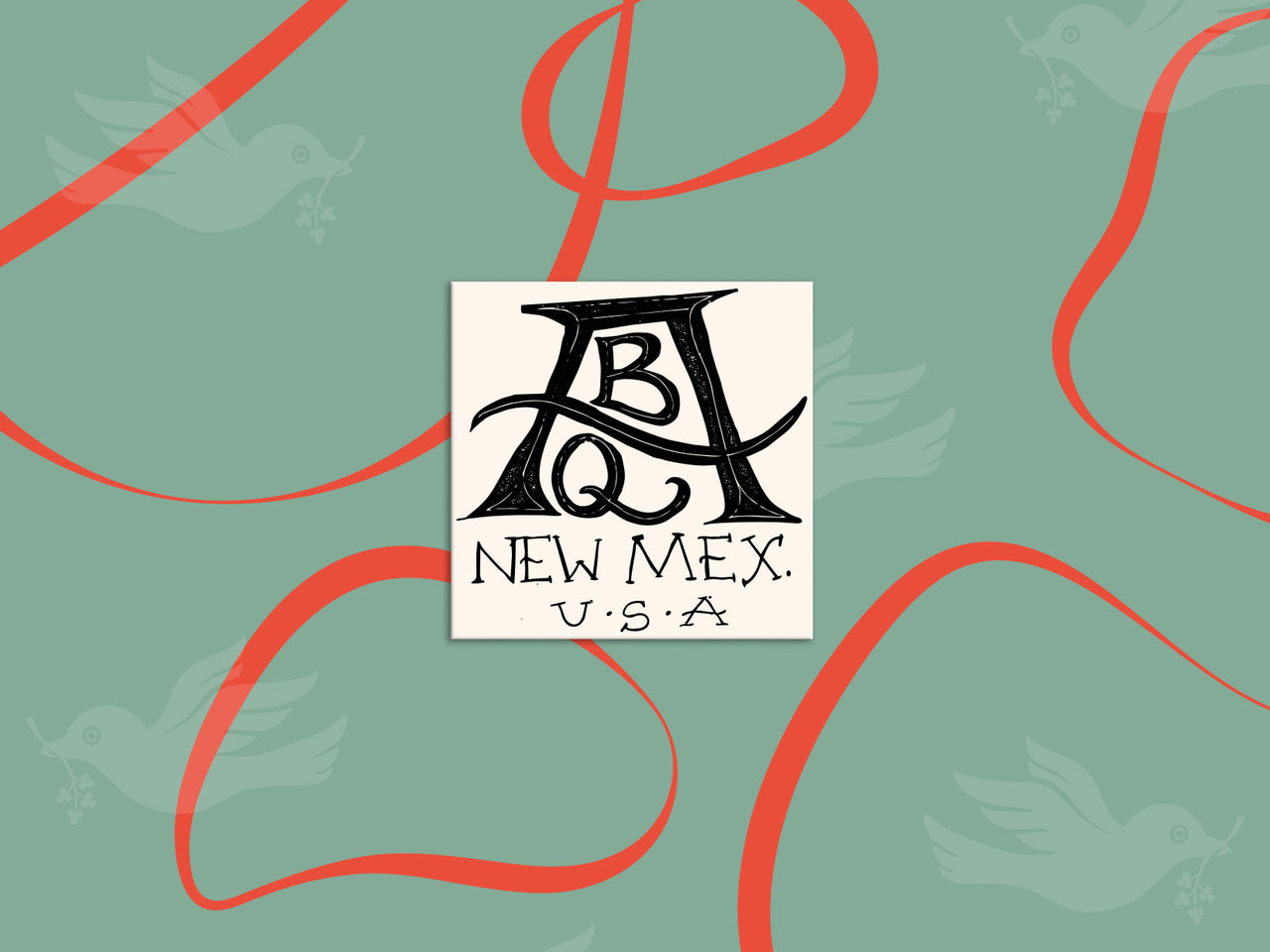 Albuquerque Signature Design Vinyl Sticker