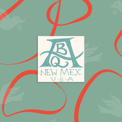 Albuquerque Signature Design Vinyl Sticker