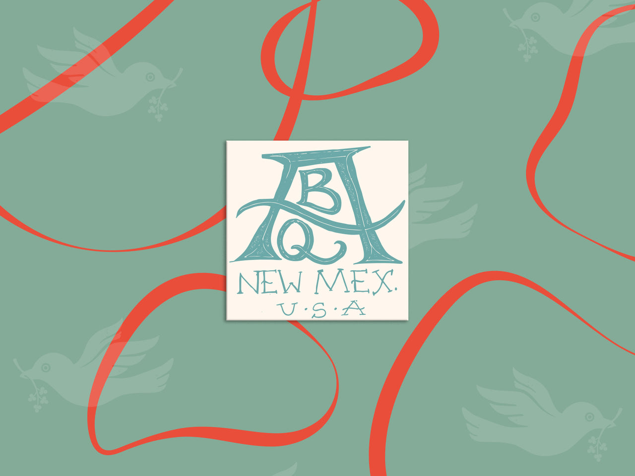Albuquerque Signature Design Vinyl Sticker