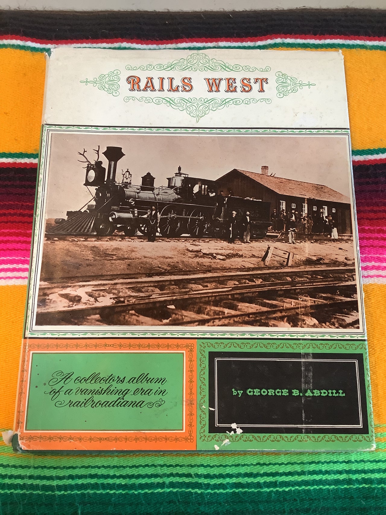 Flyby Provisions - Vintage book - RAILS WEST