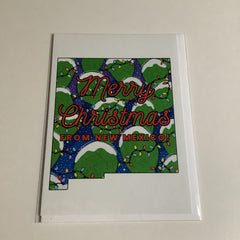 Vivian Page - Merry Christmas NM Cactus Greeting Cards