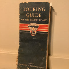 Apple Vintage - Vintage books - 1955 Touring Guide of the pacific coast