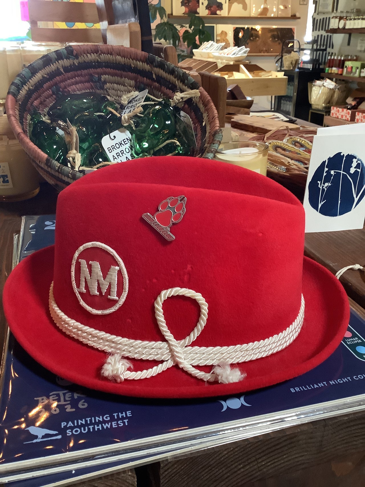 Vintage Clothing - Vintage UNM fedora hat