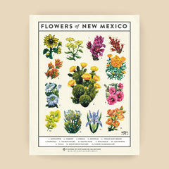 Elizabeth Beier - Art Print - Flowers of New Mexico