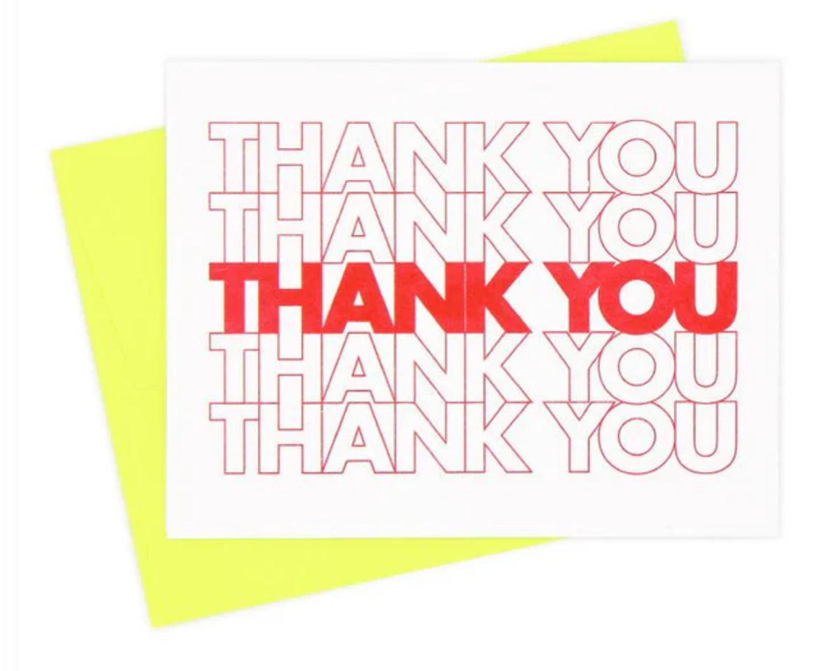Next Chapter - Thank You Greeting Card