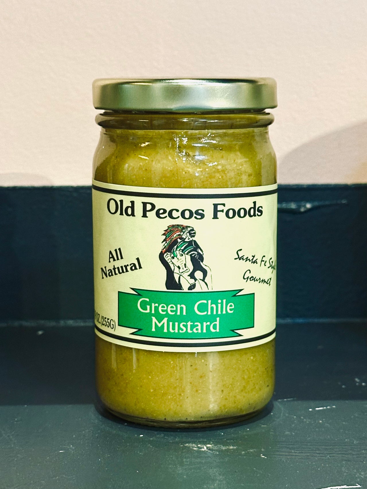 New Mexico Green Chile Mustard 9oz