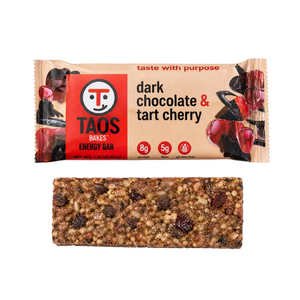 Taos Bakes Energy Bar - Dark Chocolate & Tart Cherry