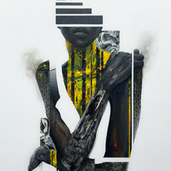 Adam Bustamante - Original Art “Held Together” 30”x40”