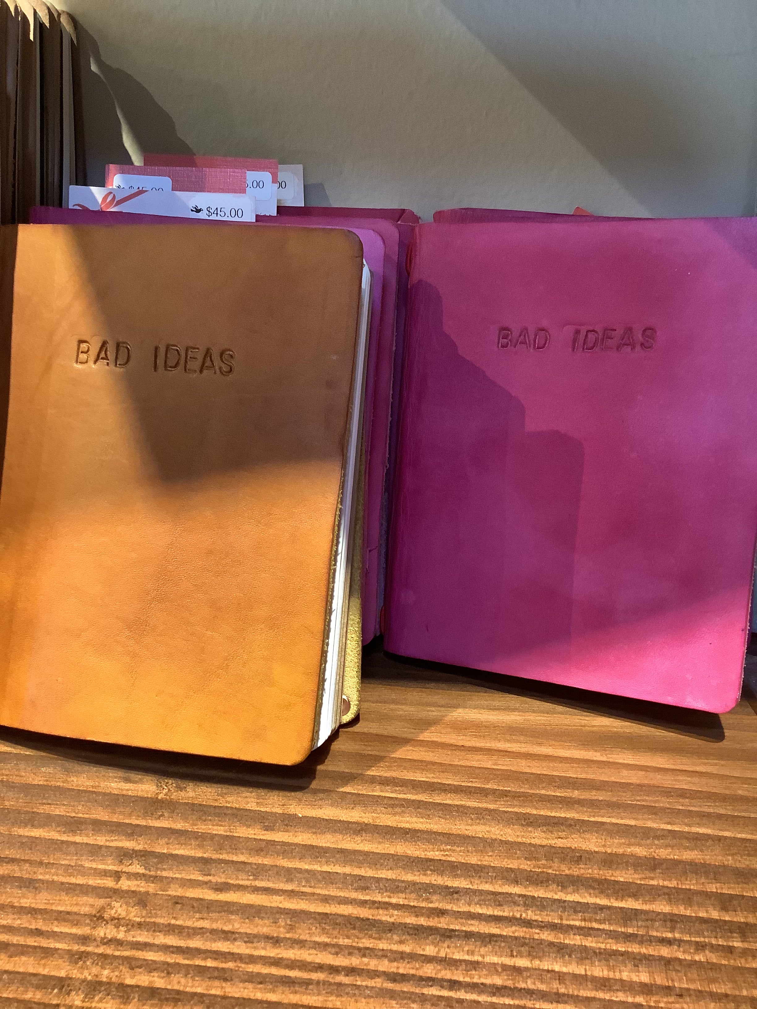 Trashed Notebook Trashwood - Bad Ideas Notebook (Small) – Flyby Provisions