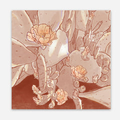 Fenn Fire Studio - Sticker - Peachy Prickly Pear
