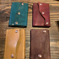 Trashwood Leather Snap Notebook