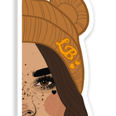 Saint Jame -  Beanie Holographic Sticker