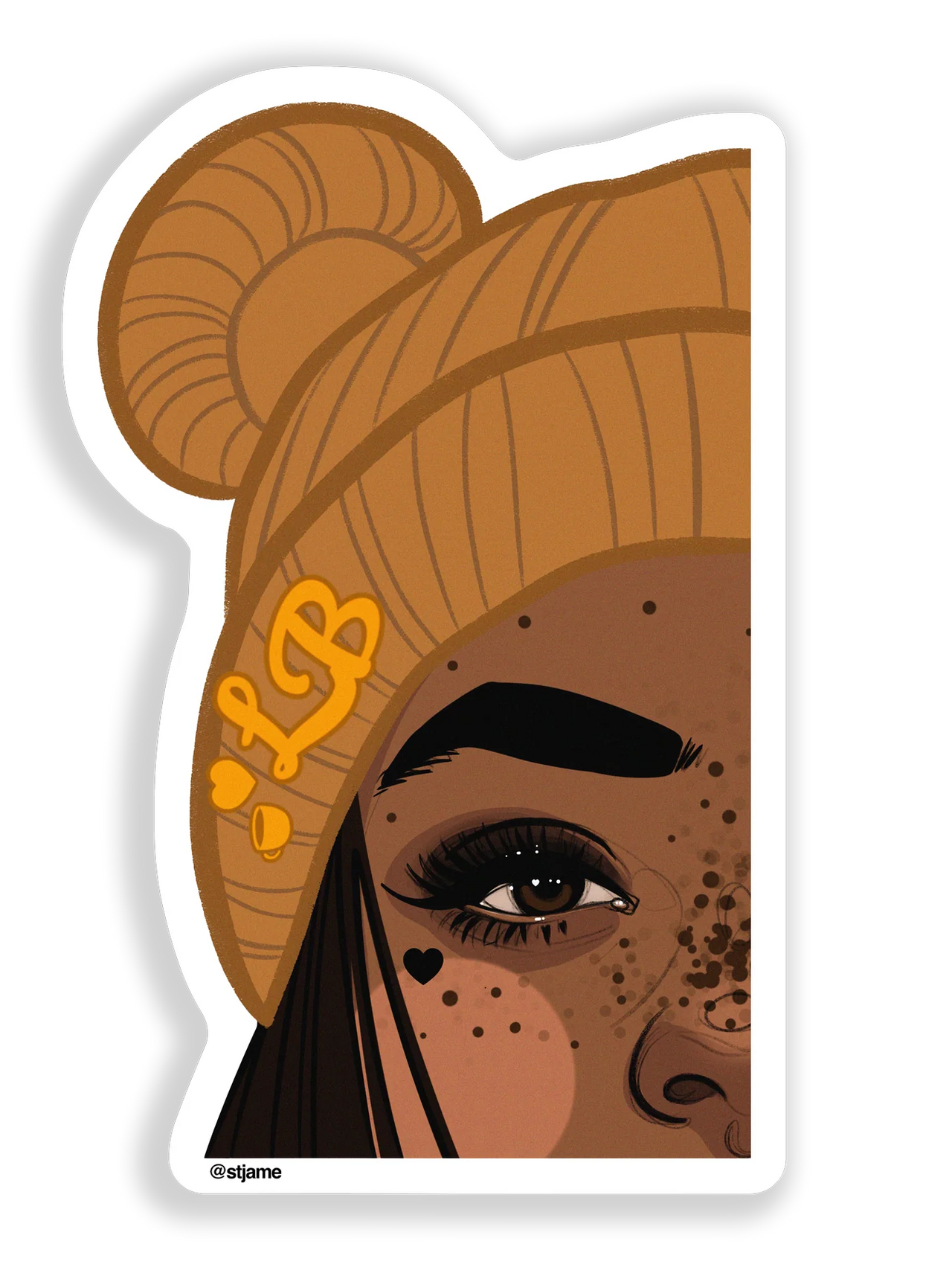 Saint Jame - Cappie Holographic Sticker