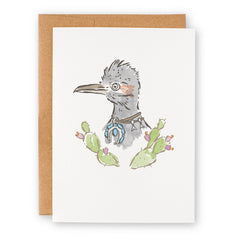 Nicky Ovitt - Roadrunner Greeting Card