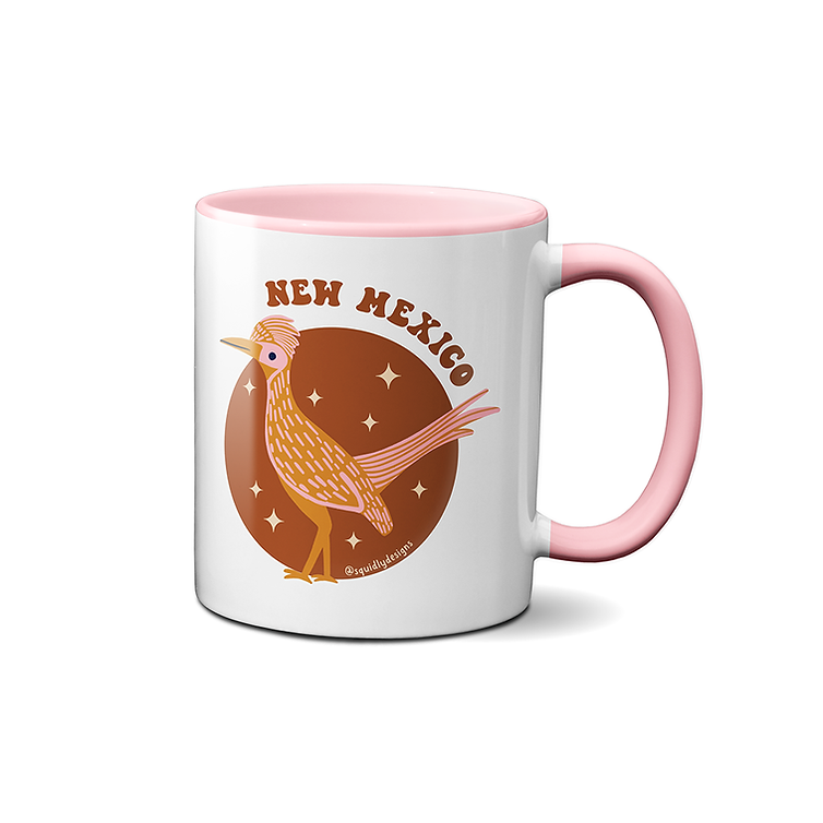 Squidly - Roadrunner Pink Mug