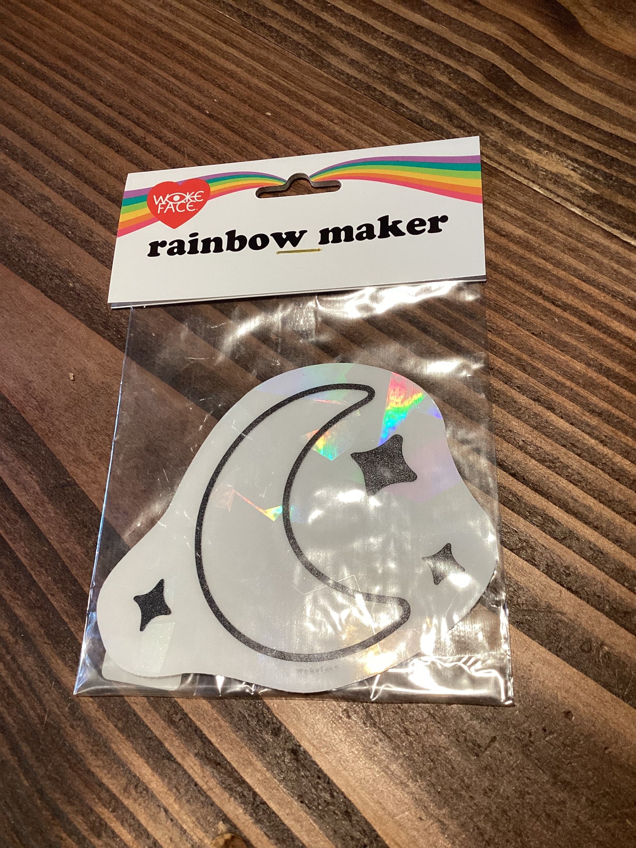 Wokeface - Rainbow Maker Sticker - Moon