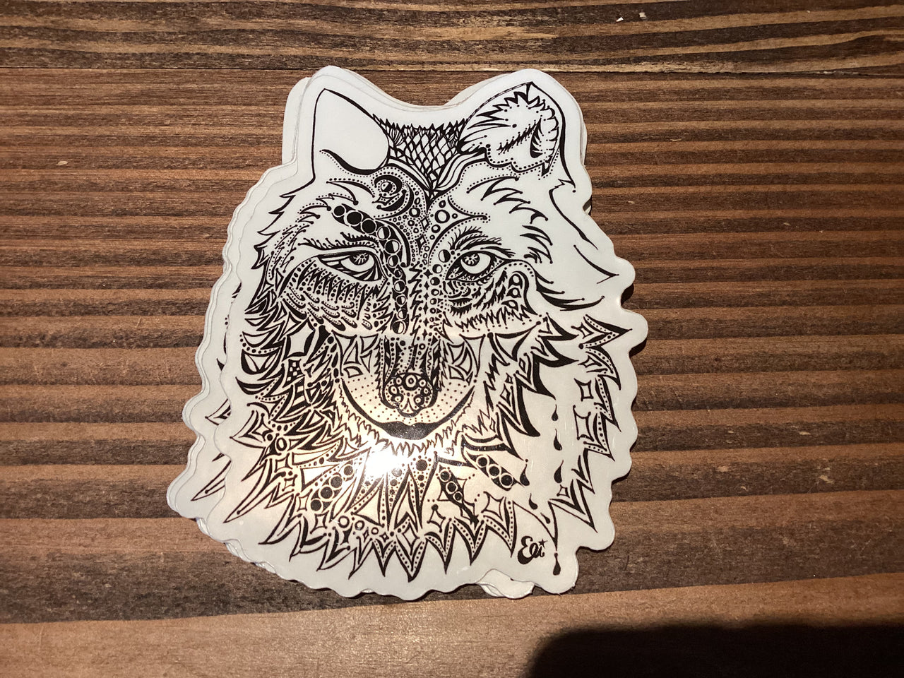 Eli Del Puerto - Sticker - Wolf