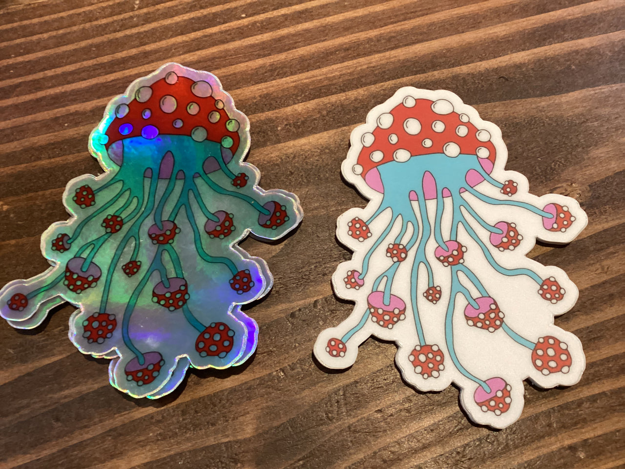 Vivian Page - Sticker - Mushroom Squids