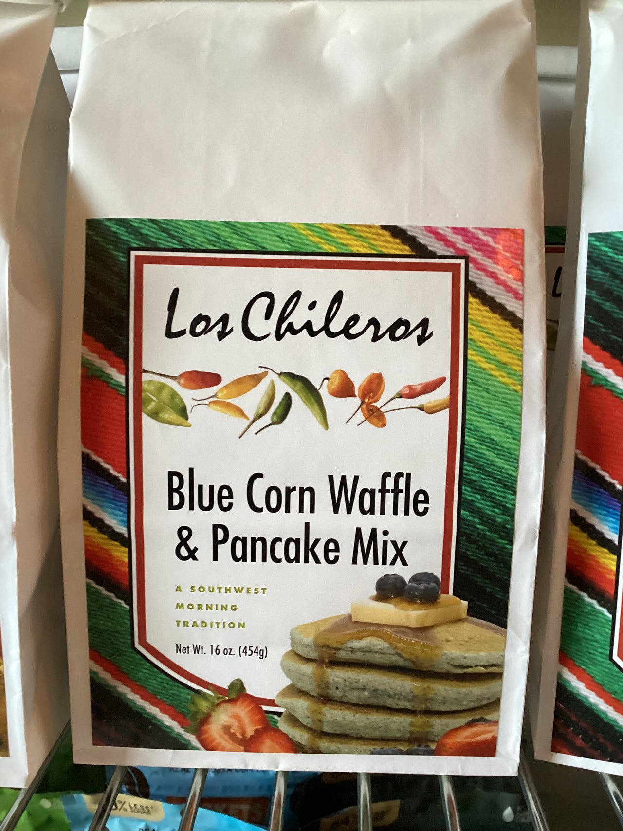 Los Chileros - Blue Corn Waffle and Pancake Mix