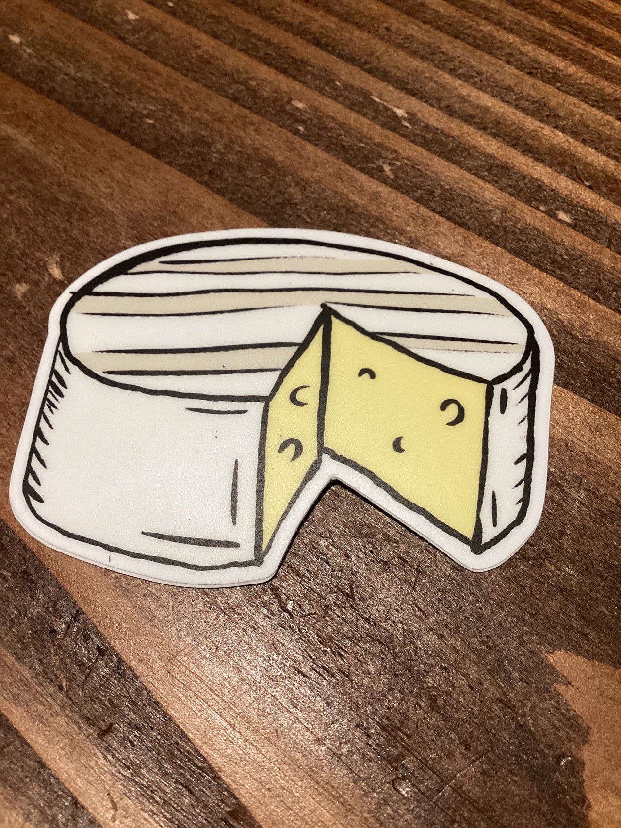 Vivian Page - Sticker - Cheese