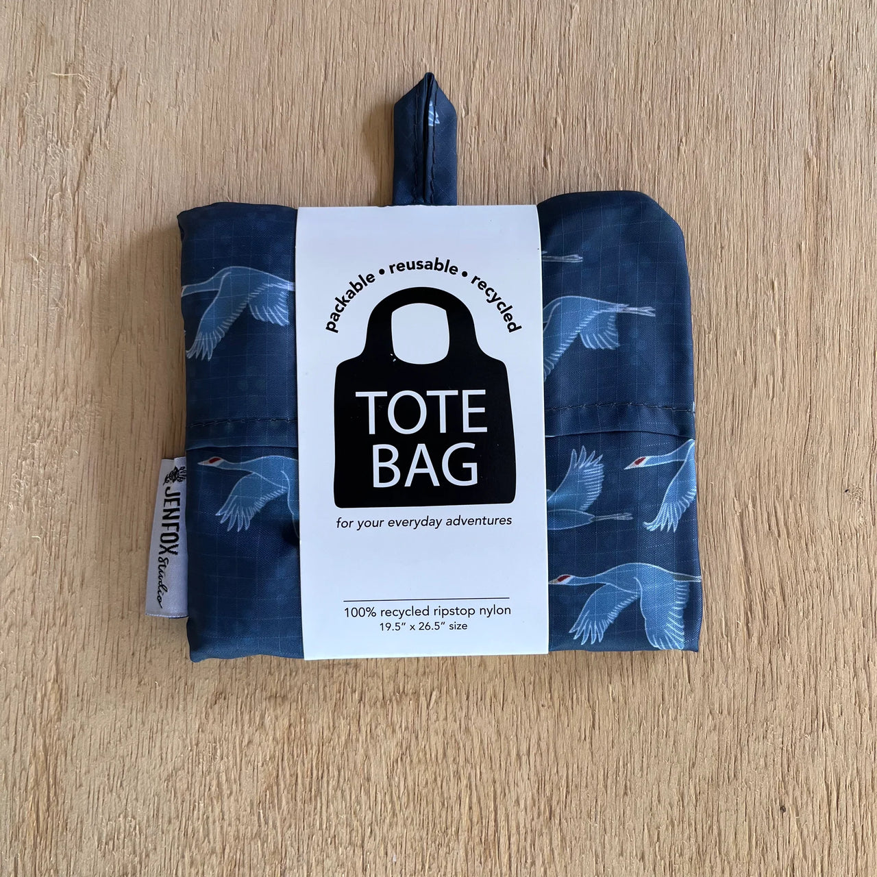 Jen Fox - Tote Bag - Sandhill Crane