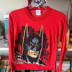 Apple Vintage - Apparel - Red Batman long sleeve tee