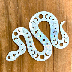 Glitter Snake Sticker